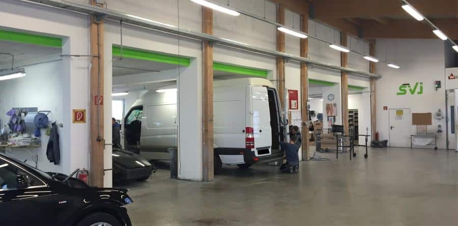 Vorbereitung Lackiererei