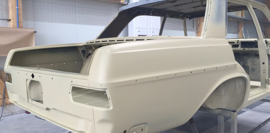 Mercedes DB 280 Grundierung