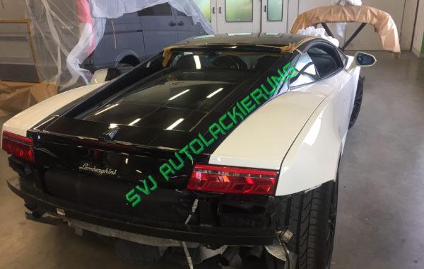 Lamborghini Dach lackiert