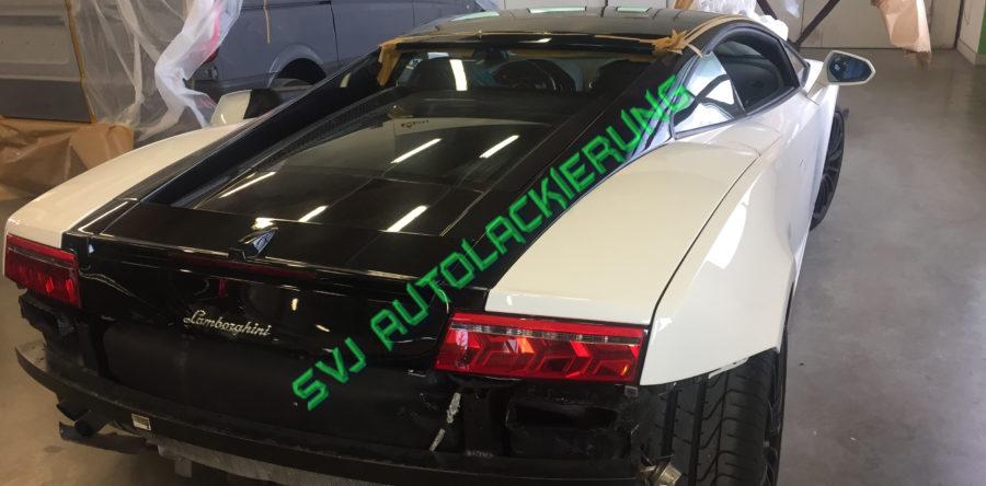 Lamborghini Dach lackiert