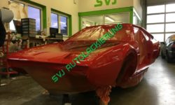 Ferrari Ganzlackierung rot