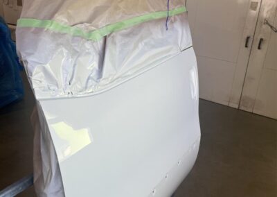 Weiss Uni Lackierung